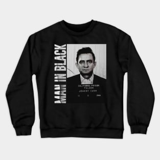 Johnny Cash - Man In Black Crewneck Sweatshirt